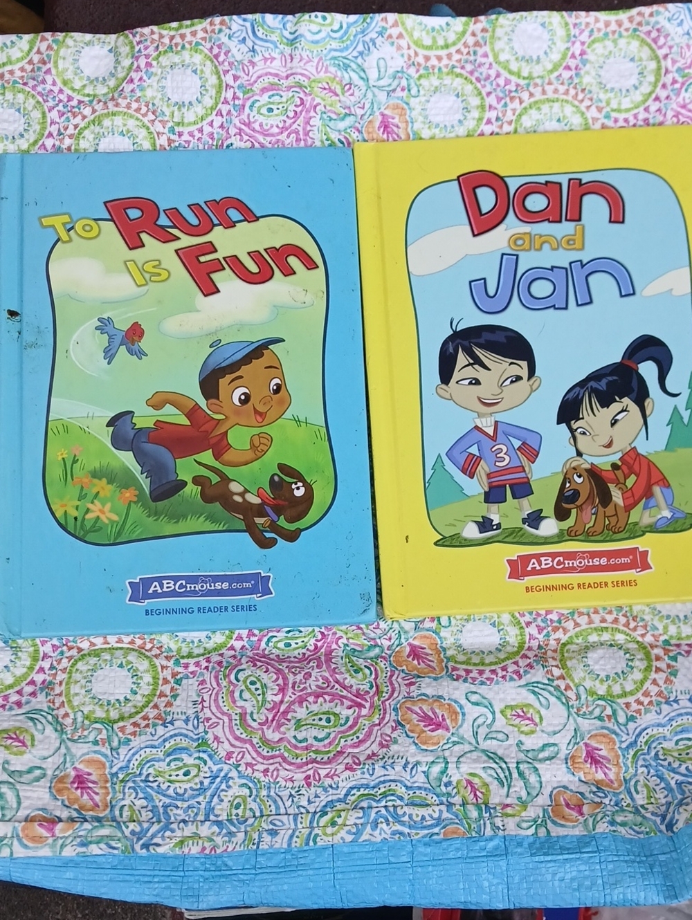 ABCmouse Beginning Reader Set - Blue & Yellow Children's Books As Is No Bundling